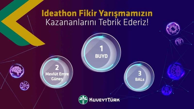Ideathon Fikir Yarışması’nın sonuçları belli oldu
