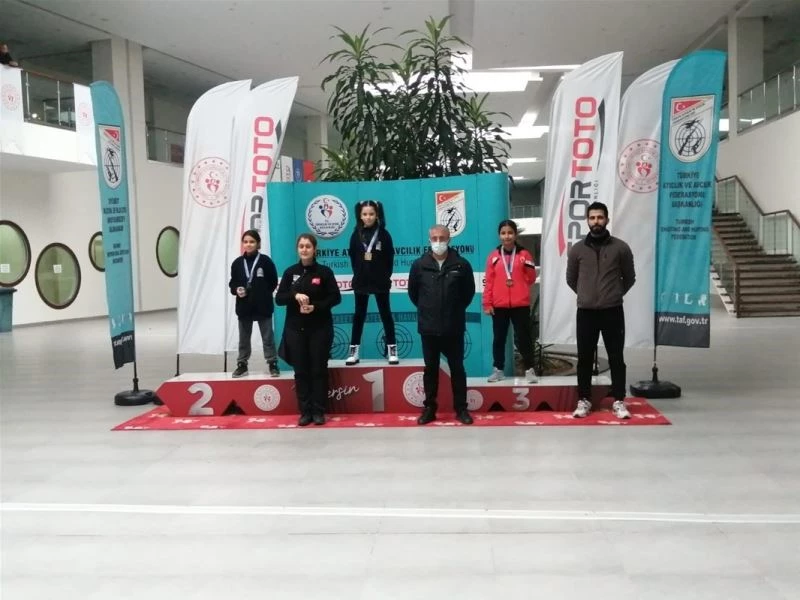 Türkiye Havalı Silahlar Türkiye Şampiyonası’nda Aydınlı sporcular önemli başarılar elde etti
