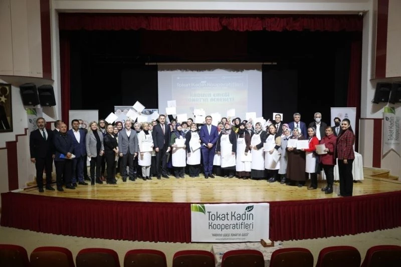 Tokatlı kadınlara 7 milyonluk destek 7 ürünü marka yaptı
