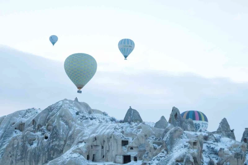 Nevşehir’de kar yağışı son 45 yılın en yüksek seviyesine ulaştı

