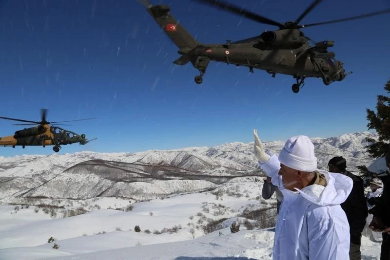 İçişleri Bakanlığınca Tunceli’de “Eren Kış-23 Şehit Jandarma Astsubay Üstçavuş Celil Mutlu” operasyonu başlatıldı
