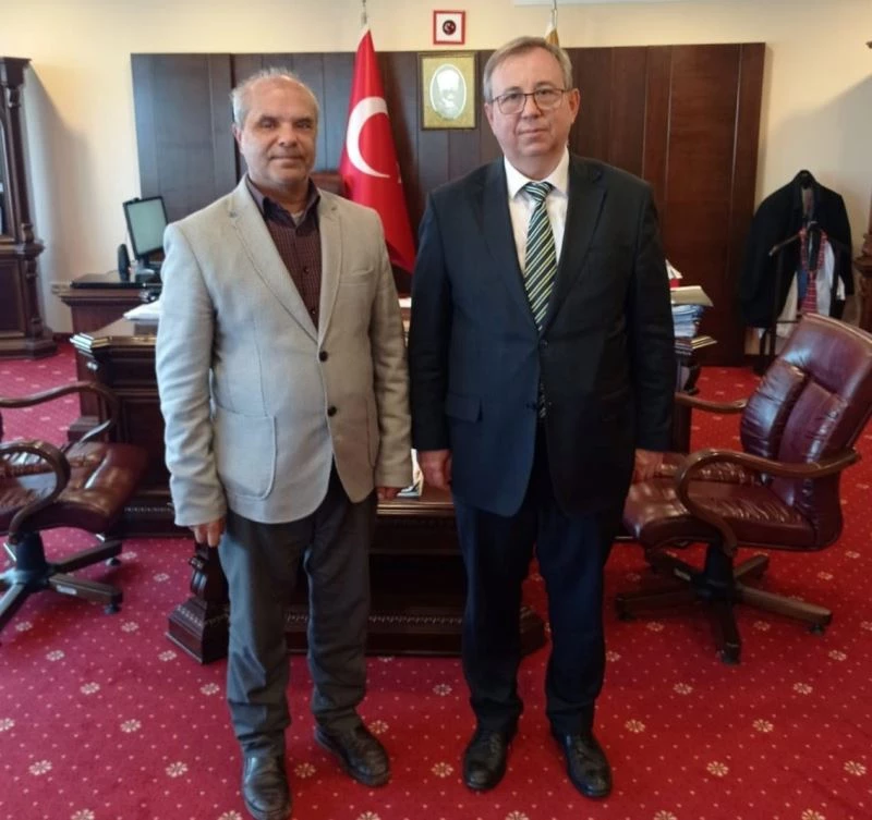 Edirne Roman Eğitim Gönüllülerinden Rektör Tabakoğlu ile biraraya geldi
