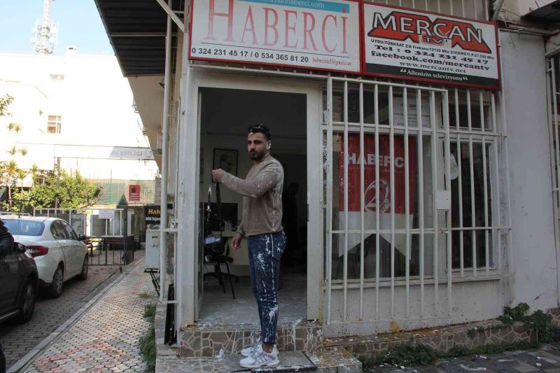 Mersin’deki yerel gazeteye art arda saldırı
