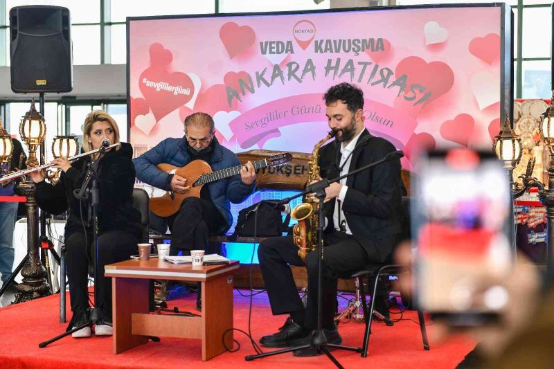 Ankara Büyükşehir Belediyesi 14 Şubat’ta sevgilileri de unutmadı
