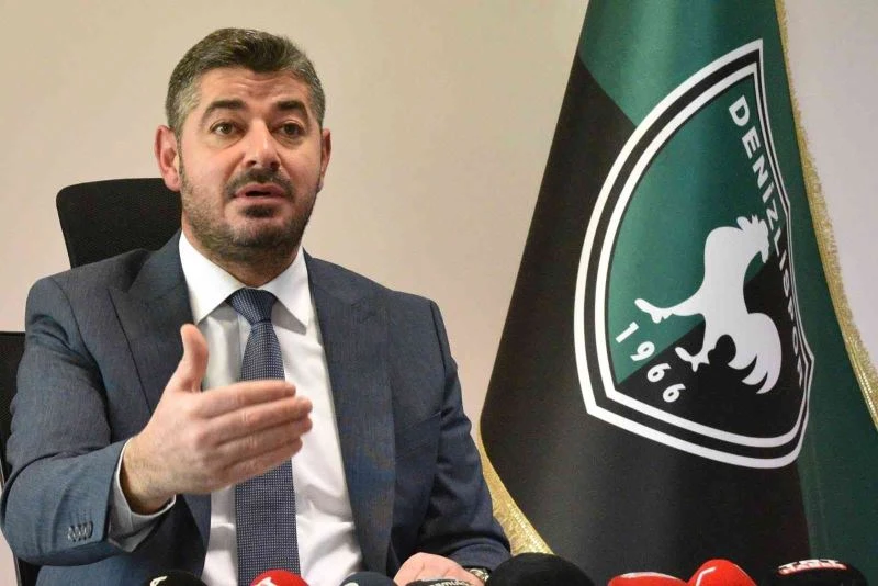 Denizlispor Başkanı Uz’dan taraftarlara çağrı
