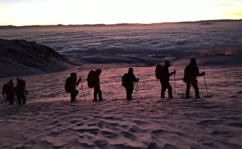 Süphan Dağı’na kış tırmanışı

