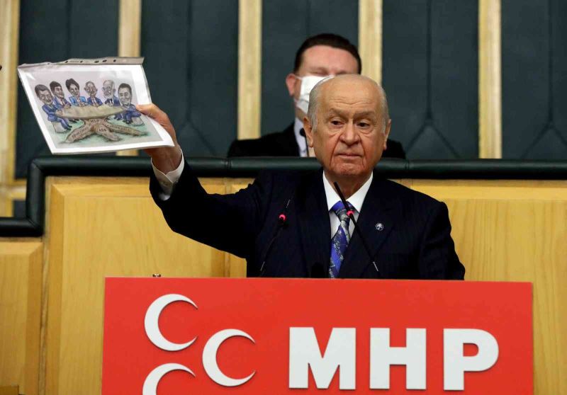 MHP lider Bahçeli: “6 sandalyeli bir masanın çevresinde 6+1 formatında buluştular”
