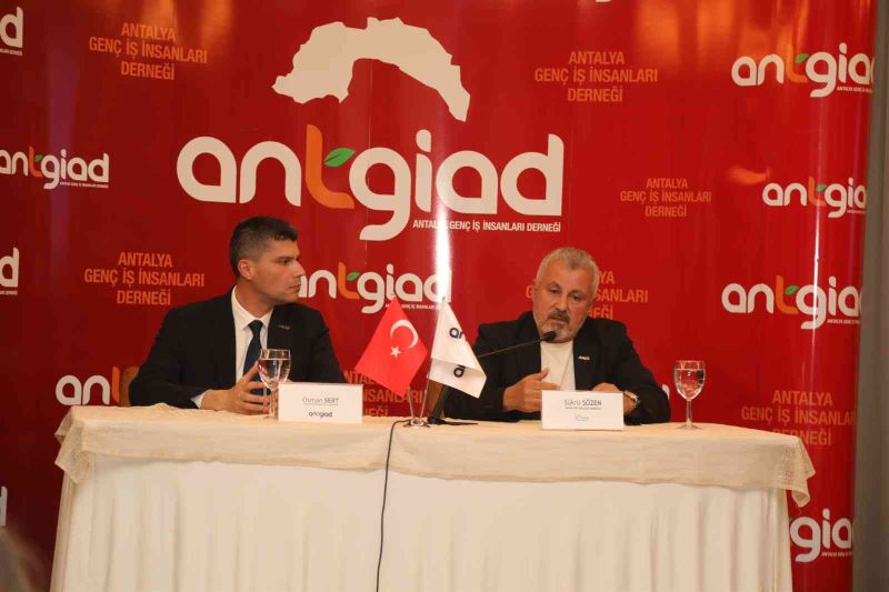 ANTGİAD Başkanı Sert: “Antalya yeni bir ekonomik yol haritası çizmeli”
