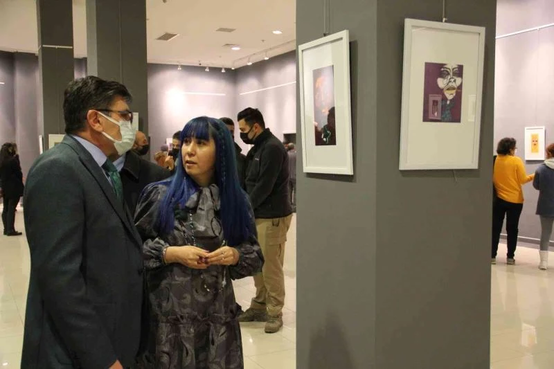 Dijital illüstrasyon resim sergisi açıldı
