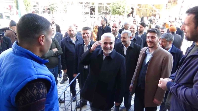 Yapıcıoğlu, Batman’da esnafın sorunlarını dinledi
