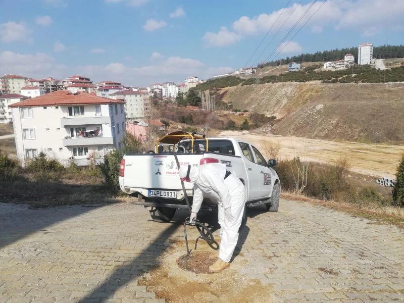 Bilecik Belediyesi haşereye göz açtırmıyor
