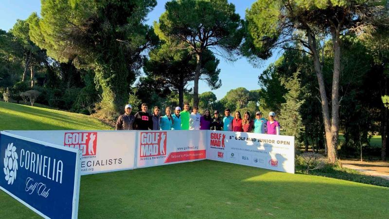 5. Golf Mad Junior Open’da milliler liderlik yarışını sürdürüyor