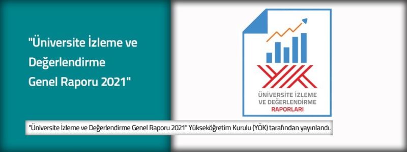 YÖK tarafından, “Üniversite İzleme ve Değerlendirme Genel Raporu 2021