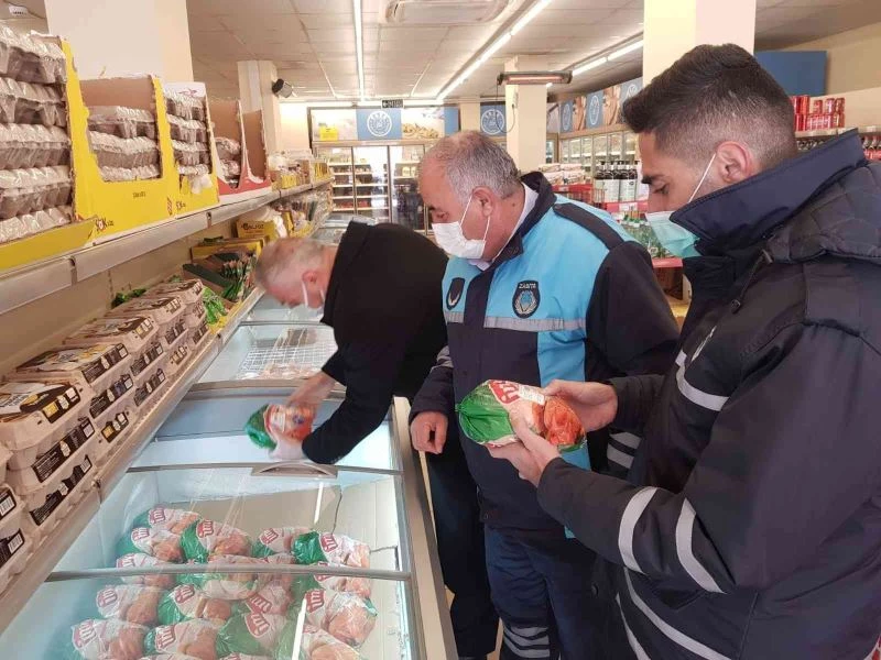 Hakkari’de kasa ve raf denetimi
