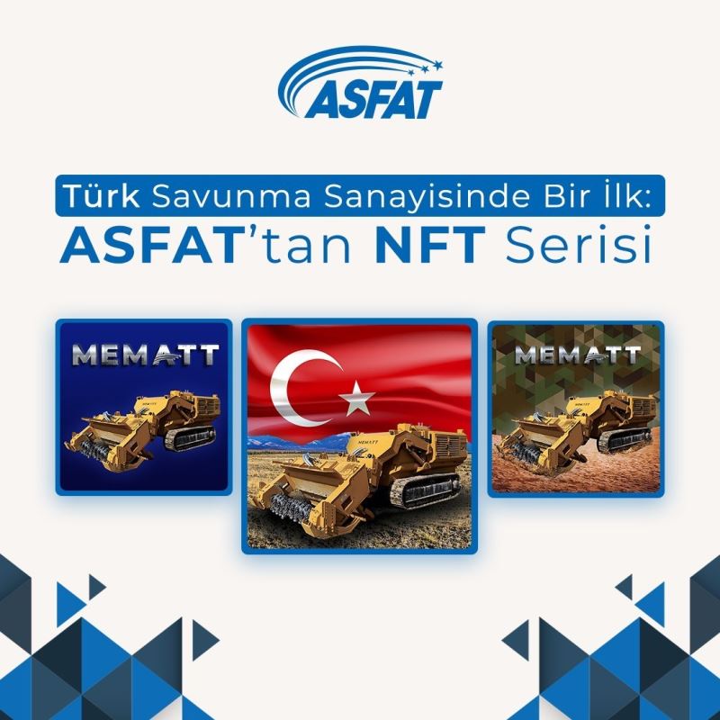 Türk savunma sanayiinde bir ilk: ASFAT’tan NFT serisi
