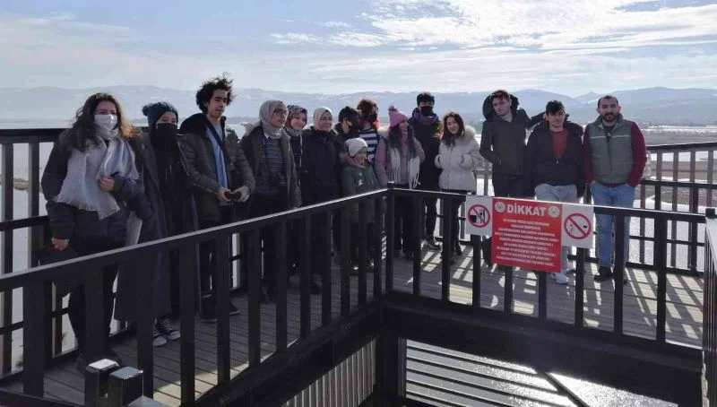 Üniversiteliler, Sulak Alanlar Gününü kutladı
