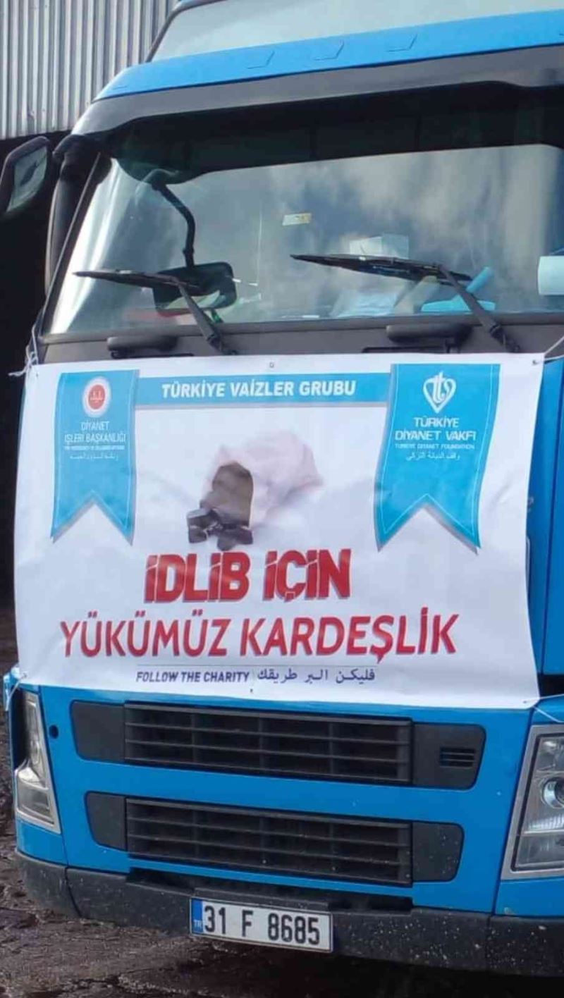 Türk vaizlerden Suriye’ye 550 bin TL’lik yardım
