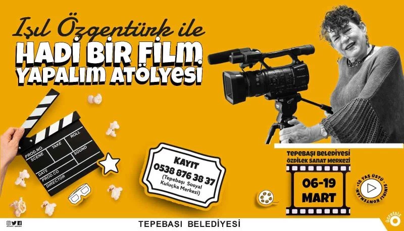 Işıl Özgentürk ile “Hadi Bir Film Yapalım” atölyesi başlıyor
