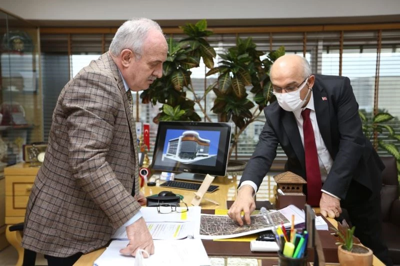 Bakan Yardımcısı Şensoy, eğitim kampüsü projesini inceledi
