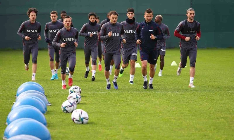 Trabzonspor’da neşeli antrenman
