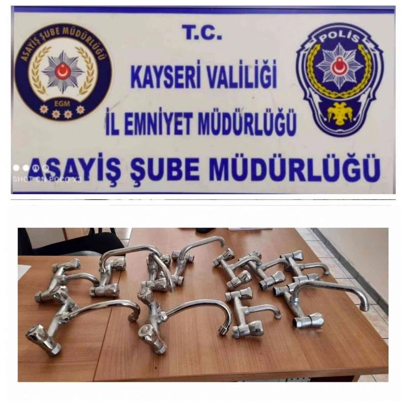 Camilere dadanan kişiler sonunda yakayı ele verdi: Camilerin musluklarını çalmışlar