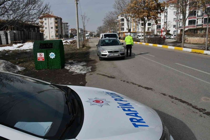 Aksaray’da trafikte olumsuzluklara karşı denetimler sürüyor
