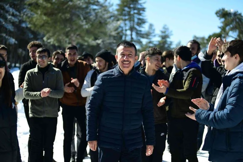 Altındağlı gençlerle kış pikniği
