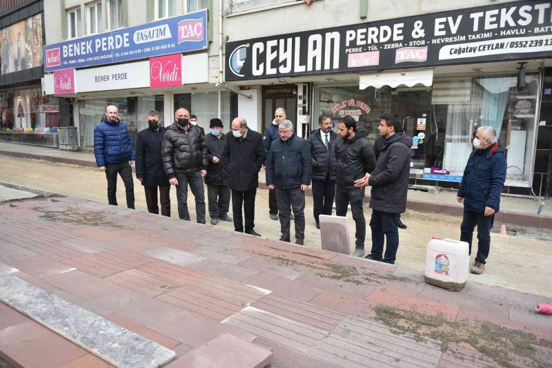 Çorum’da yapımı süren ’Tarihi Kültür Yolu’ gün sayıyor
