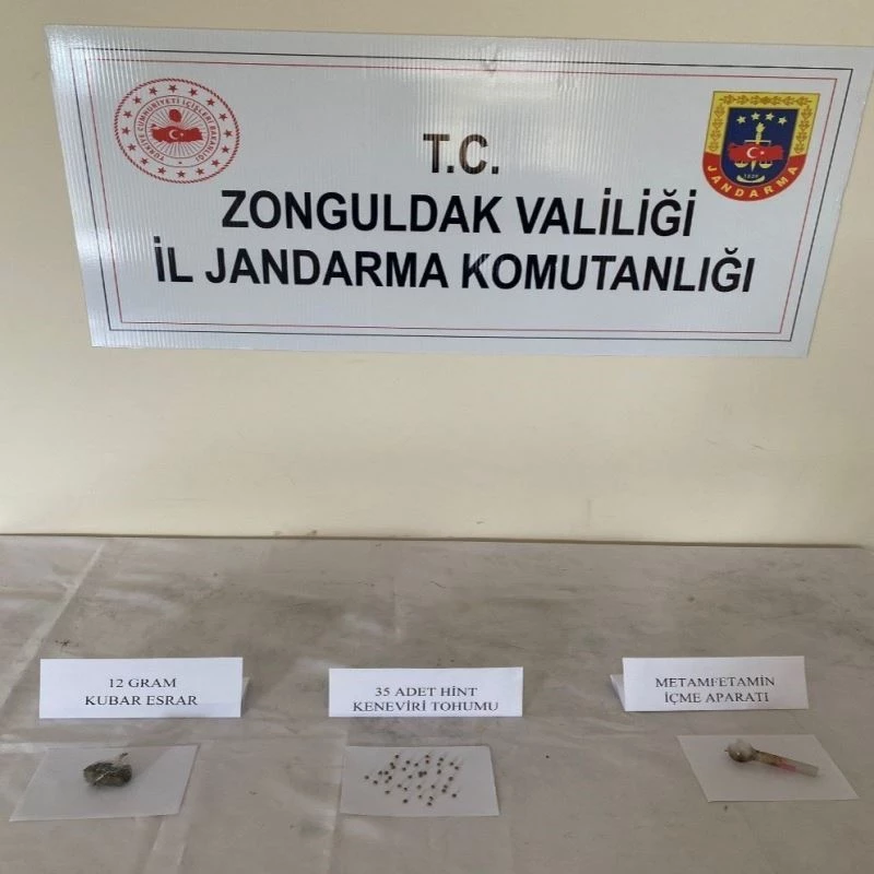 Üst aramasında uyuşturucu ele geçirildi
