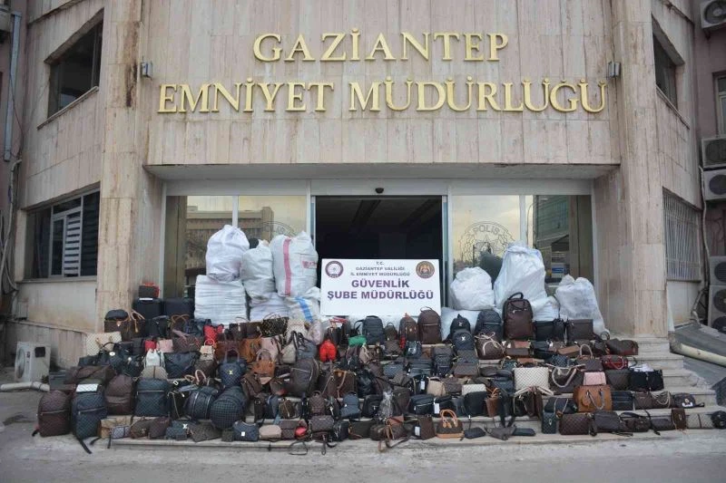 Gaziantep’te 10 milyon 380 bin liralık taklit ürün ele geçirildi
