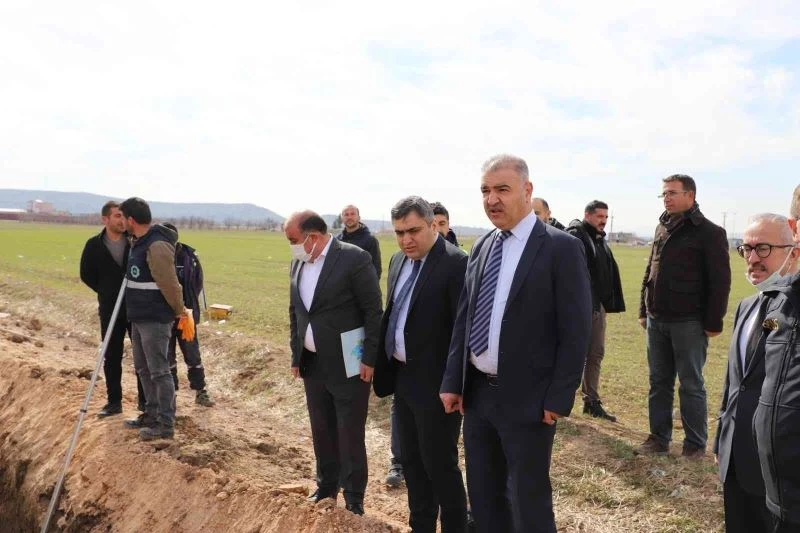 DİSKİ’den Ergani’ye yağmur suyu şebeke hattı
