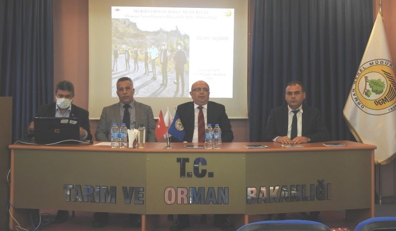 Mersin’de orman zararlılarıyla mücadele semineri
