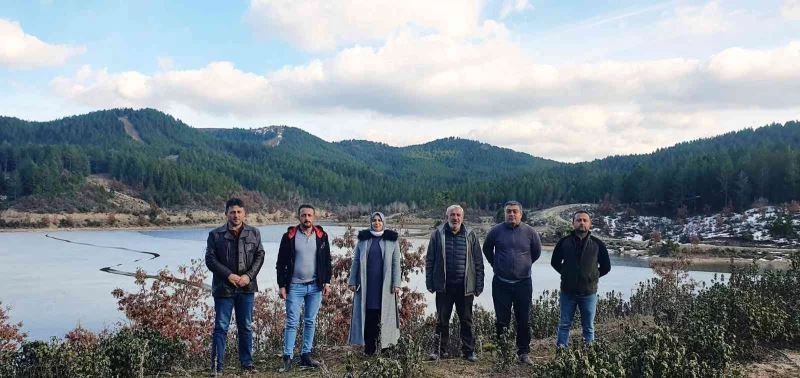 Kaymakam Özay, orman fidanlığını ziyaret etti
