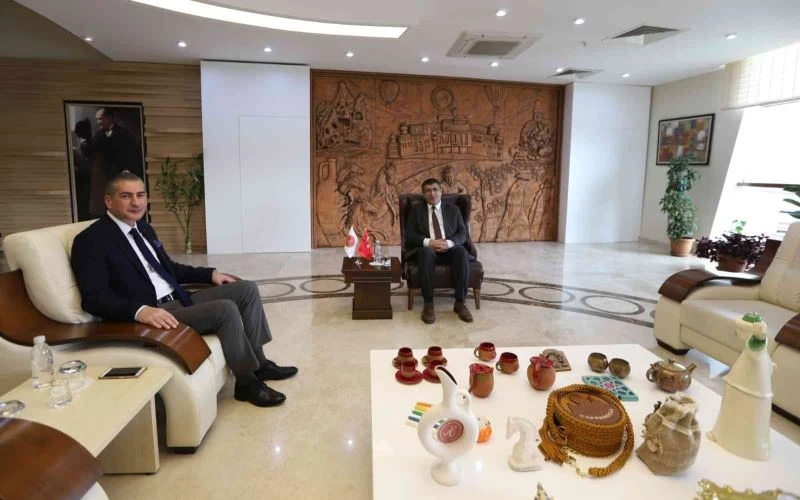 TKDK Nevşehir İl Koordinatörü Turan’dan Rektör Aktekin’e Ziyaret
