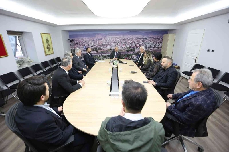 Başkan Aygün, esnaf odalarını konuk etti
