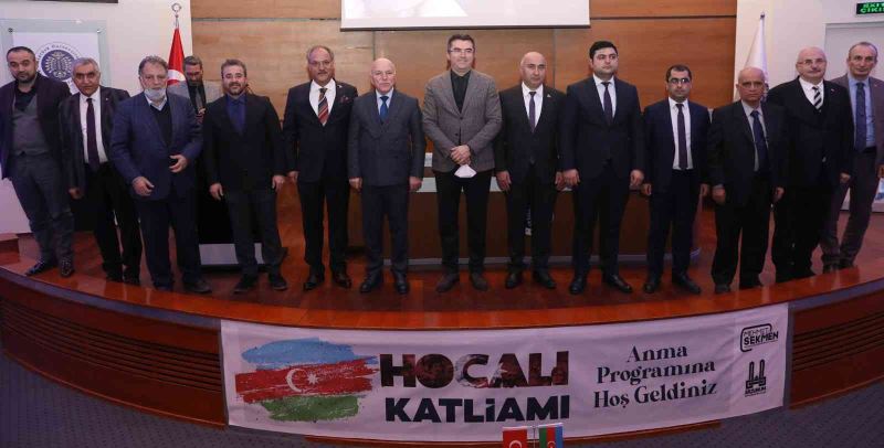 Hocalı şehitleri şehadetlerinin sene-i devriyesinde Erzurum’da anıldı
