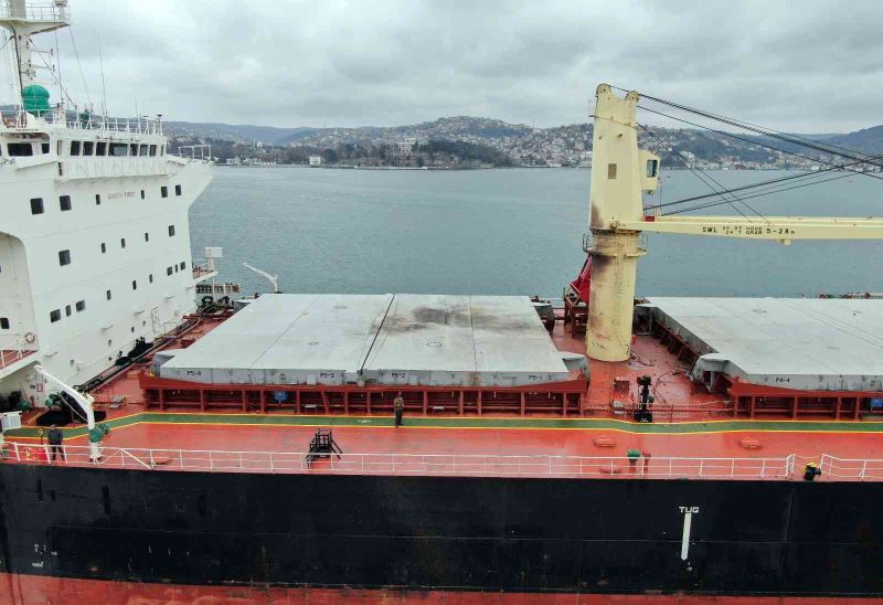 Odesa’da vurulan Türk gemisi İstanbul’a ulaştı

