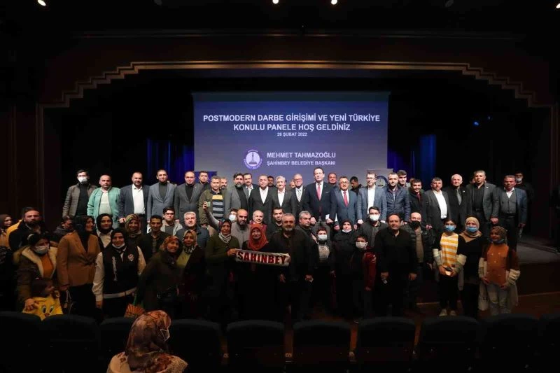 Şahinbey’de 28 Şubat ve darbeler konuşuldu
