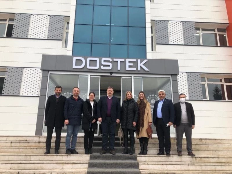 DOSTEK Koleji, Kütahyalı başkanları ağırladı
