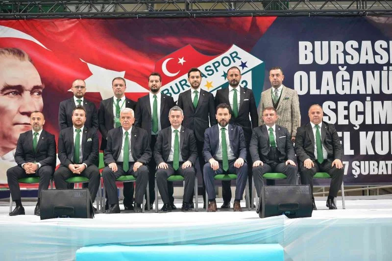 Bursaspor’un yeni başkanı Ömer Furkan Banaz oldu
