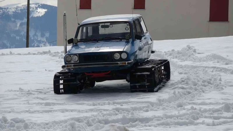 Yaylanın ilgi odağı: Paletli Toros
