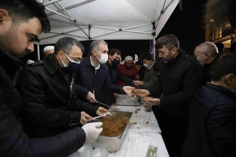 Helva geleneği Miraç kandilinde de devam etti
