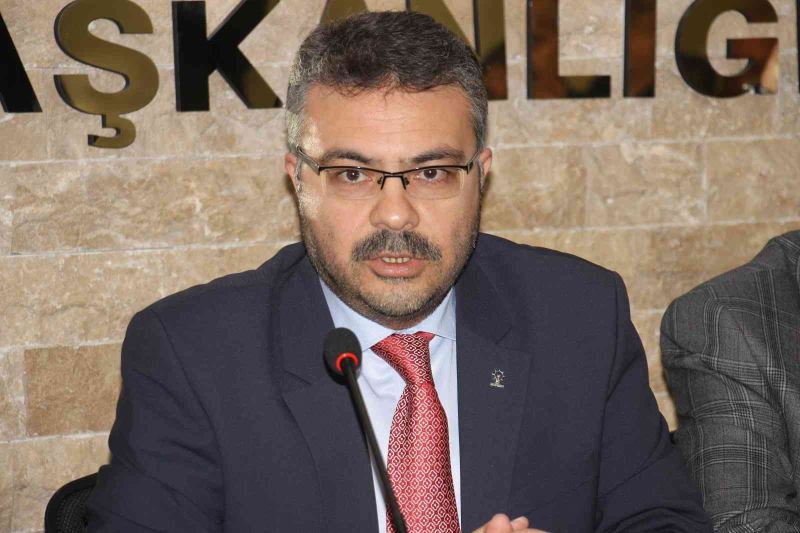 AK Parti İl Başkanı Özmen; 