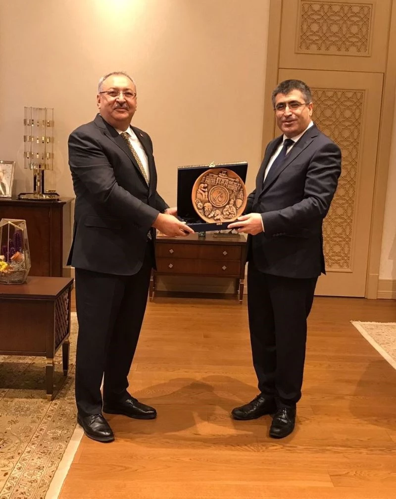 Rektör Aktekin’den Kıratlı’ya ziyaret
