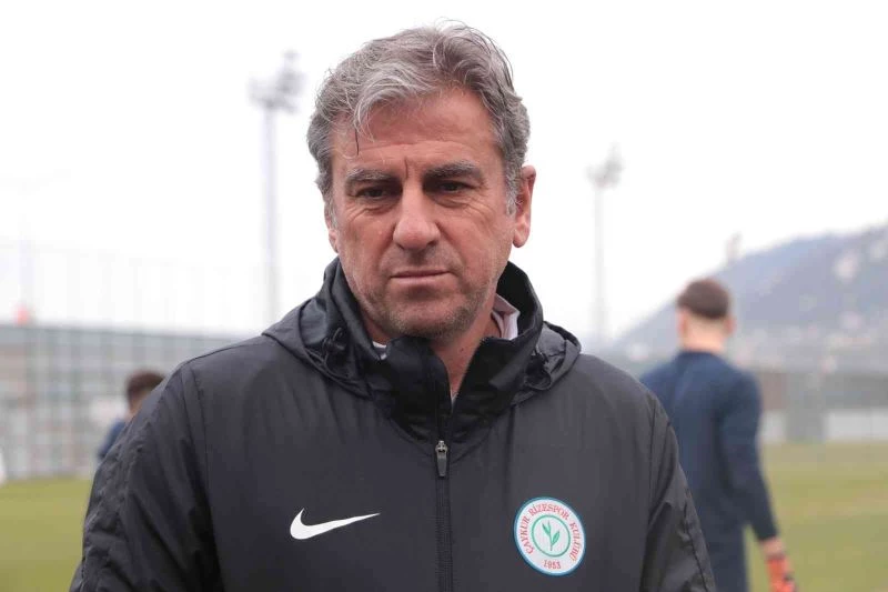 Hamza Hamzaoğlu: “Daha iyi bir Rizespor olacağımızı düşünüyorum”
