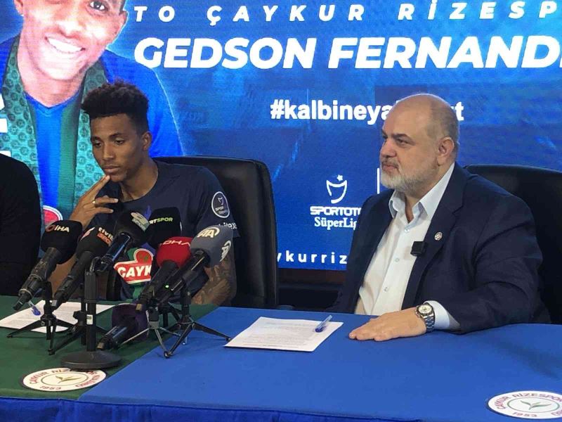 Çaykur Rizespor, Gedson Fernandes ile sözleşme imzaladı
