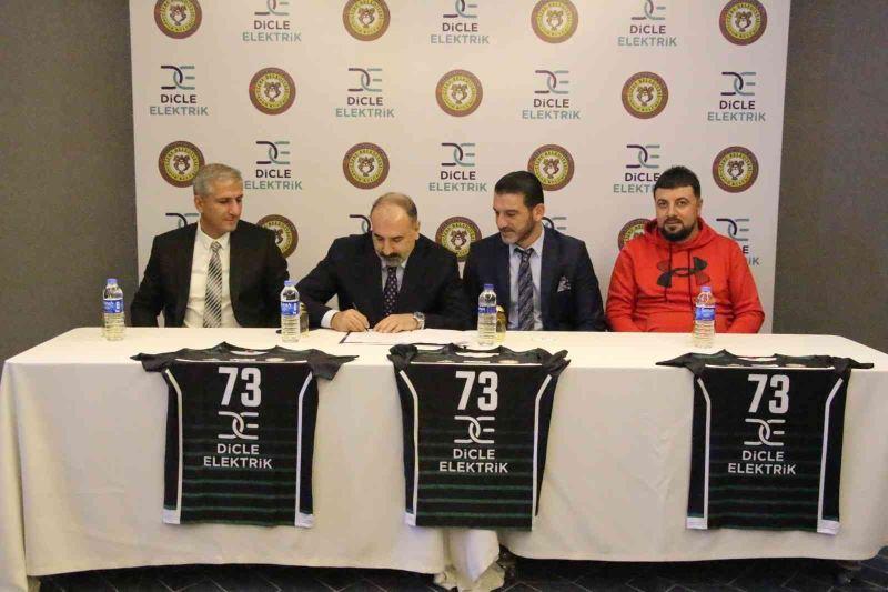 Dicle Elektrik, Allpower Akü Cizre Belediyespor’un forma sponsoru oldu
