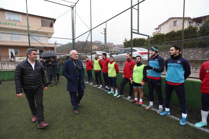 Başkan Aygün’den Çınarlıspor’a ziyaret
