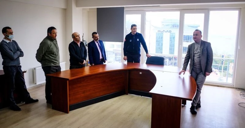 Başkan Ayhan: “Önceliğimiz mesai arkadaşlarımızın refahı”
