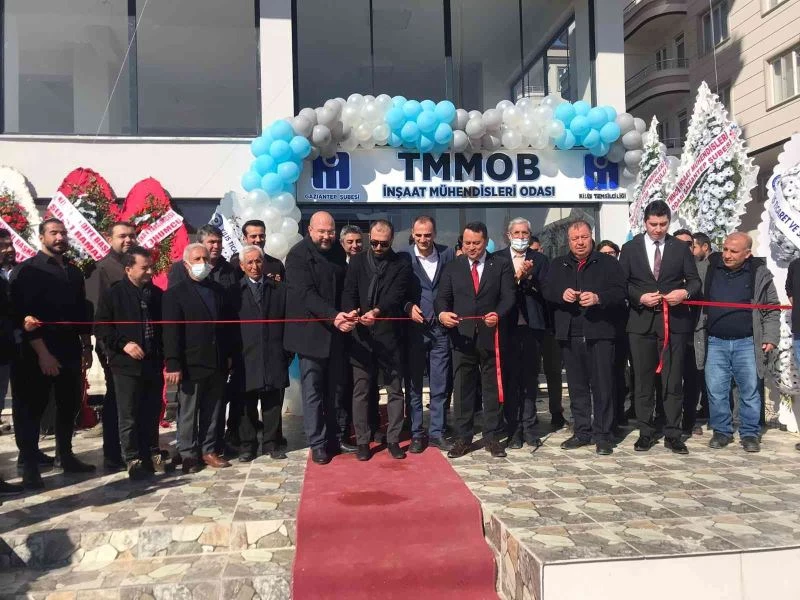 İnşaat Mühendisler Odası Kilis temsilciliği açıldı
